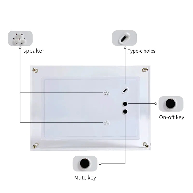 Premium Acrylic Digital Photo Frame