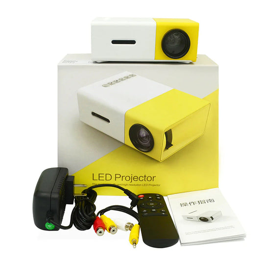 YG-300 LCD Mini LED Portable LED Home Cinema Projector