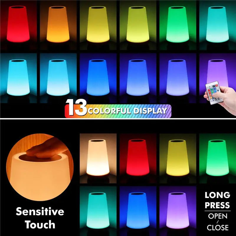 Night Light Lamp - 13 Color Changing