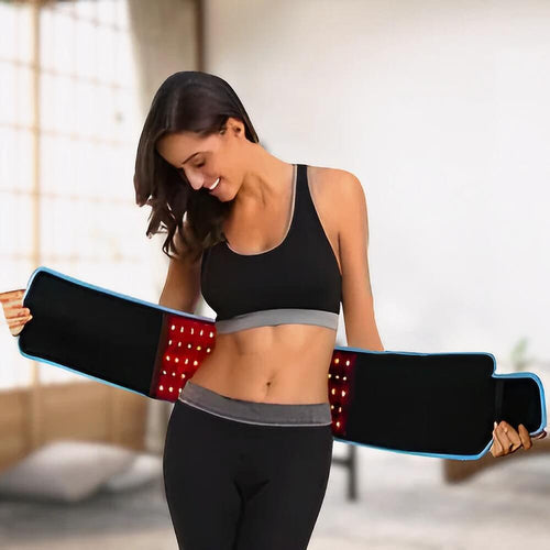 LED Red Light Therapy Belt - Portable Belt for Body Slimming & Pain Relief