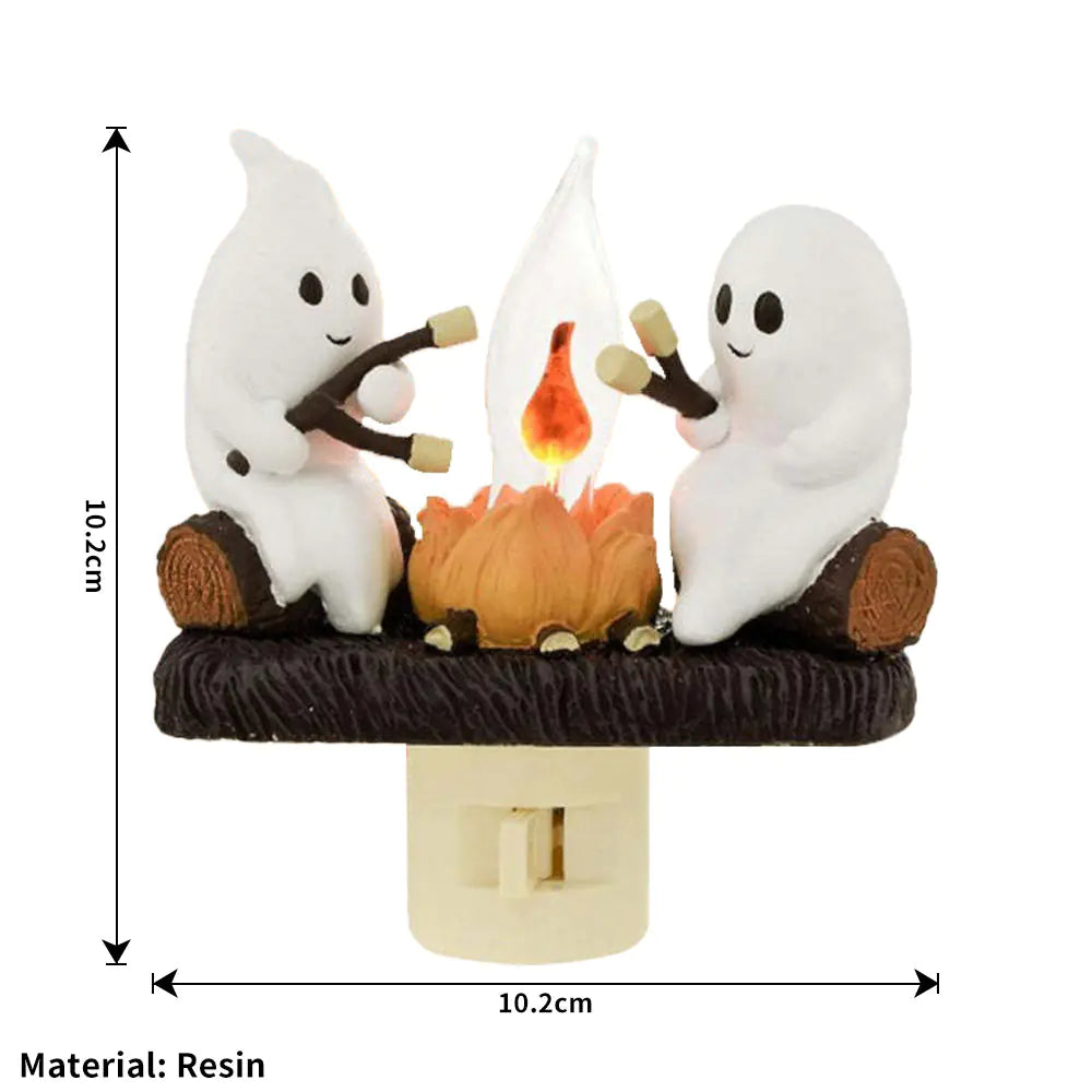 | Ghostly Bonfire Light | Spooky Flame Lamp | Haunted Ghost Glow | Eerie Bonfire Light |
Ghoulish Fire Night Light |