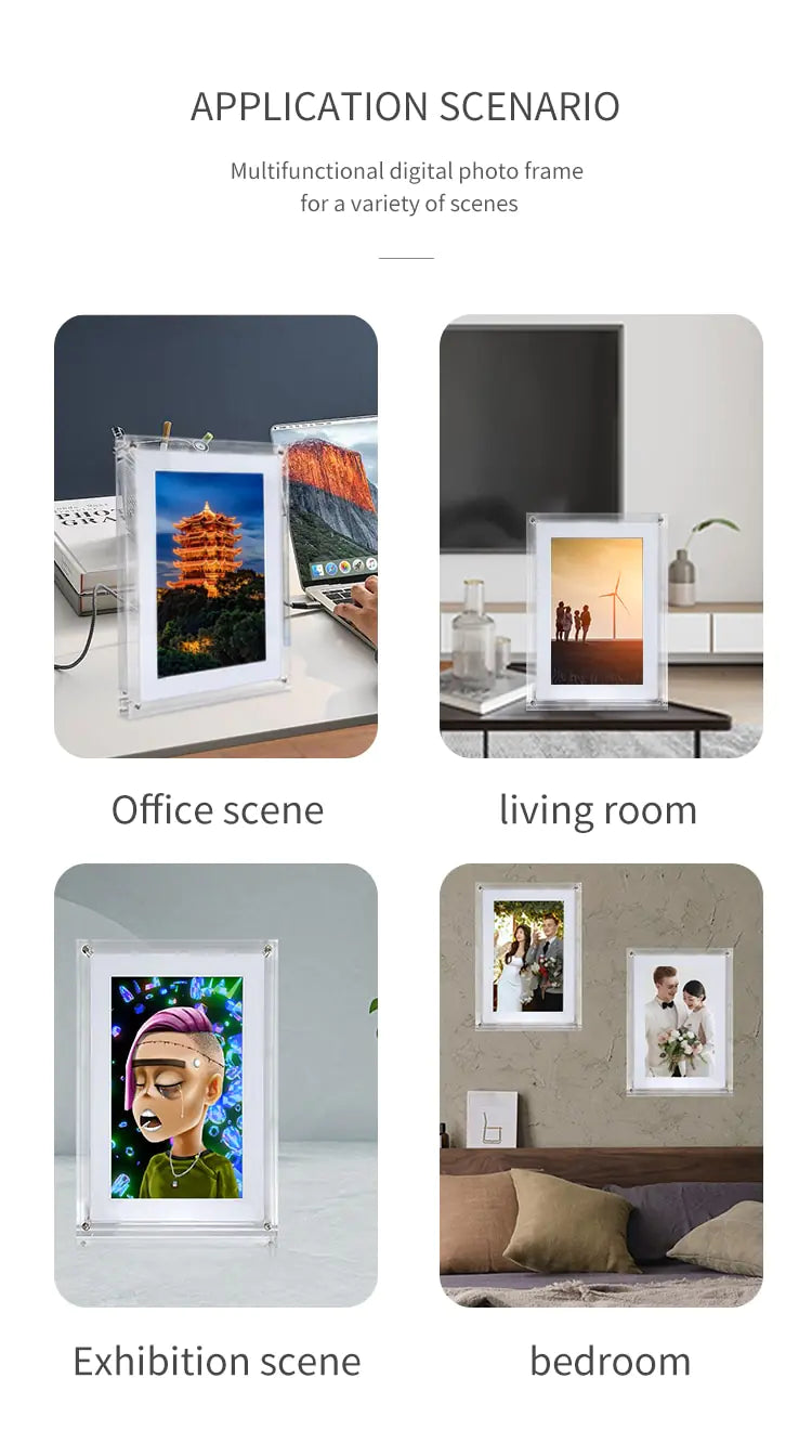 Premium Acrylic Digital Photo Frame